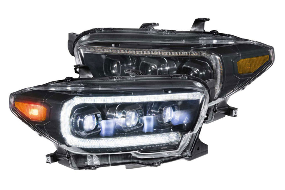 WHITE DRL BI-LED HEADLIGHTS  TOYOTA TACOMA (16+): XB LED HEADLIGHTS