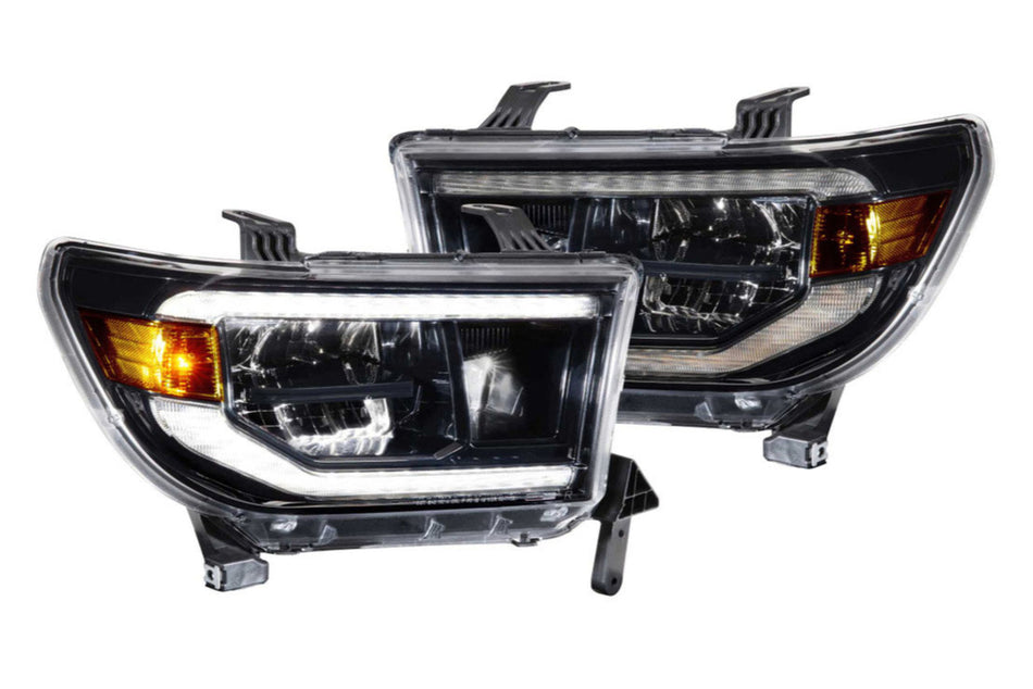 WHITE DRL BI-LED HEADLIGHTS  TOYOTA TUNDRA (07-13): XB LED HEADLIGHTS