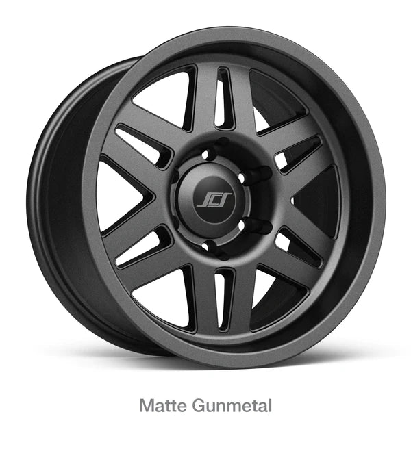 STEALTH 6 MATTE GUNMETAL 17x8.5 OFFSET-10MM 6X139.7