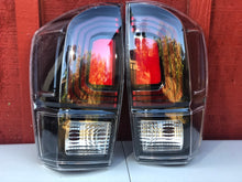 Load image into Gallery viewer, 2016-2021 TOYOTA TACOMA CUSTOM C-LIGHTS TAILLIGHTS